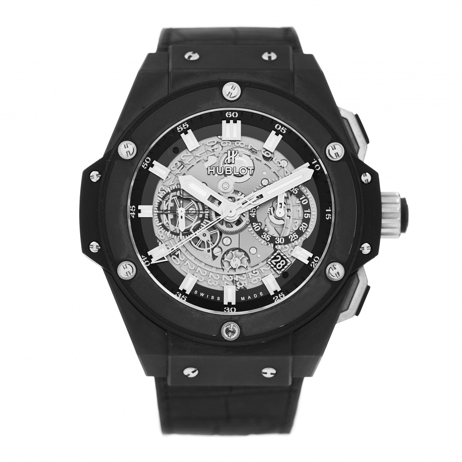 Estate Piece- Hublot Ceramic Rubber King Power Unico 701.CI.0170.RX