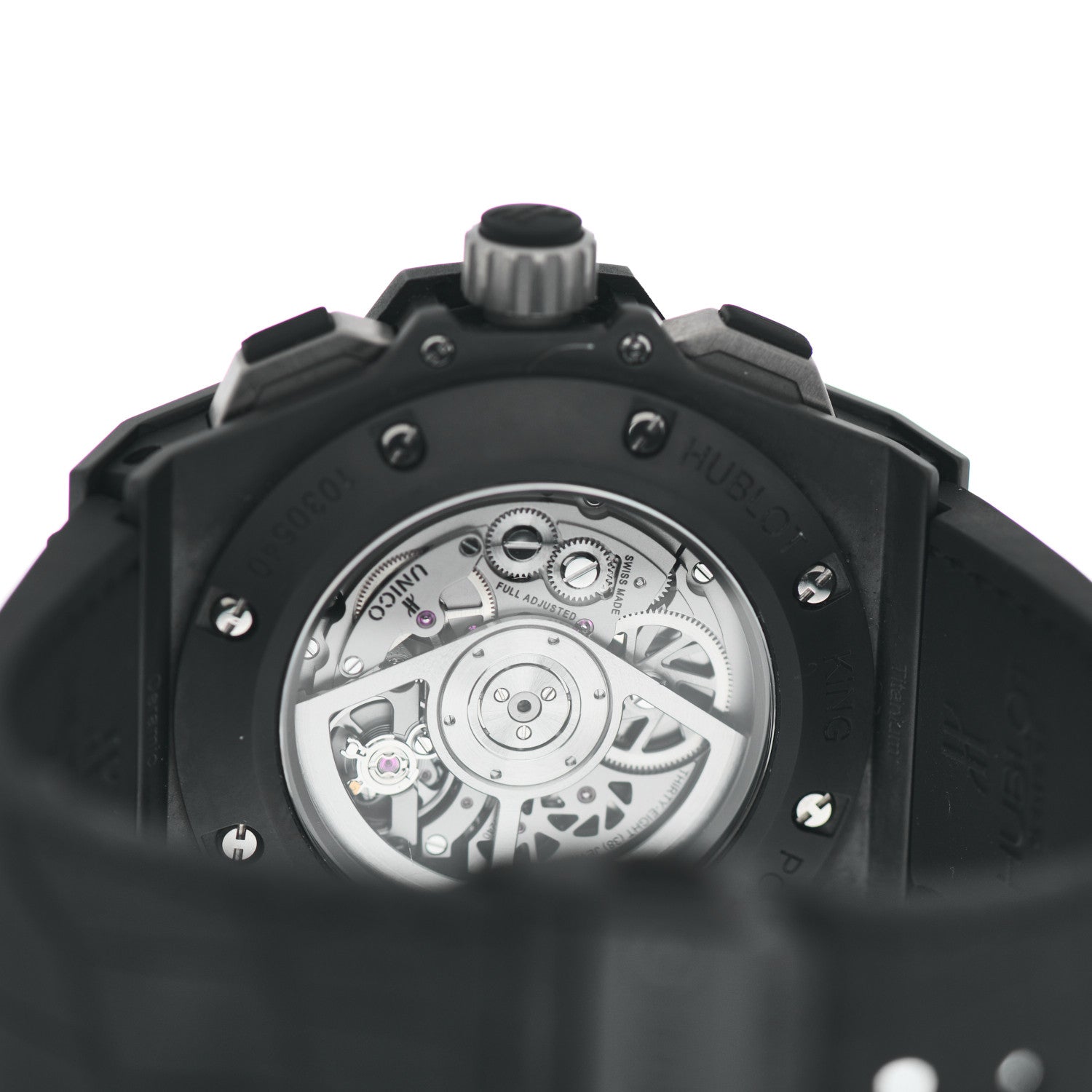 Estate Piece- Hublot Ceramic Rubber King Power Unico 701.CI.0170.RX