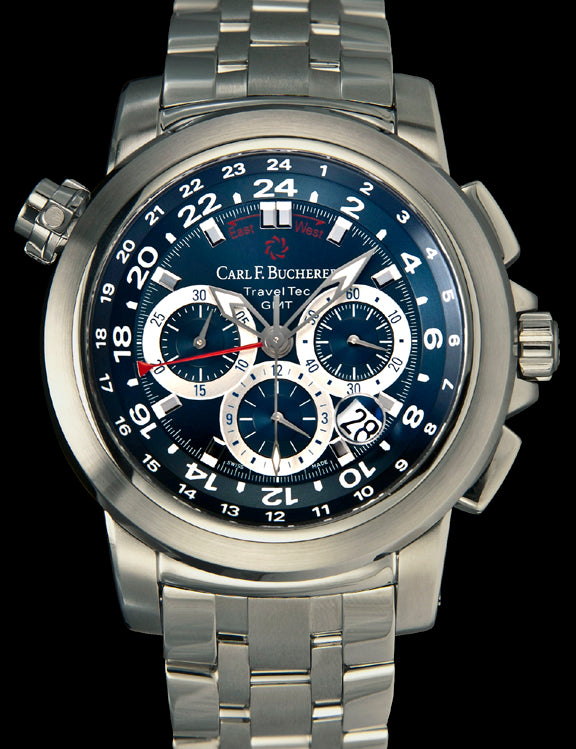 CFB - Patravi TravelTec Blue Dial 00.10620.08.53.21