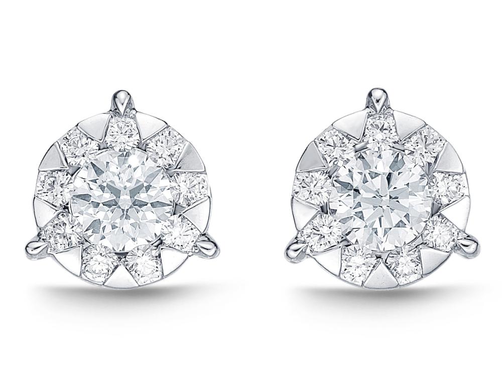 Memoire diamond earrings Clearance