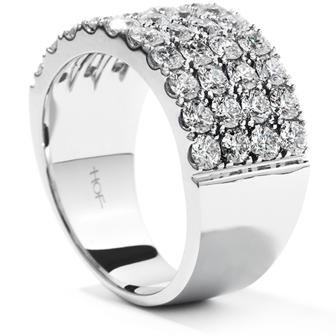 Hearts on Fire - Truly Classic Four-Row Right Hand Ring