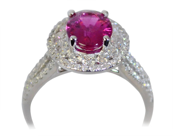 Fine Jewelry - Tourmaline and Diamond Ring