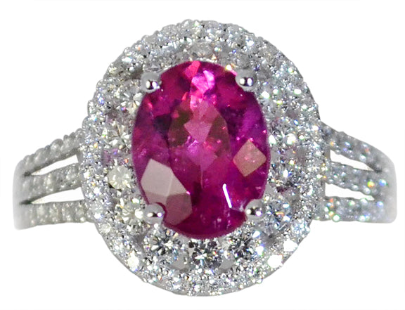 Fine Jewelry - Tourmaline and Diamond Ring