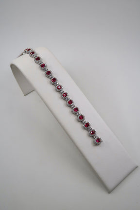 Fine Jewelry - Ruby and Diamond Bracelet