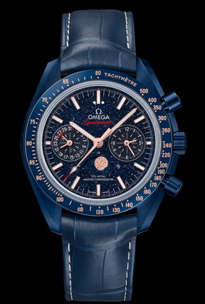 Speedmaster Moonwatch ‘Blue Side of The Moon’ Aventurine Glass Dial 304.93.44.52.03.002