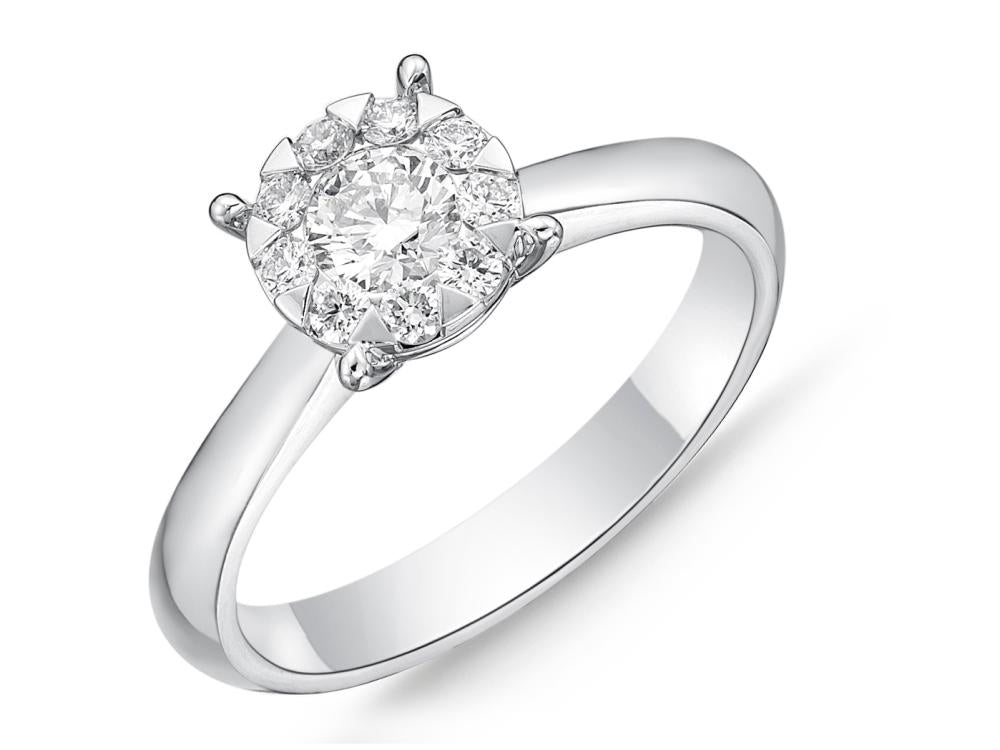 Fine Jewelry - Mémoire Diamond Bouquet Engagement Ring