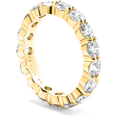 Hearts on Fire - Multiplicity Eternity Band 18kt yellow gold