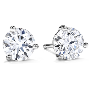 Hearts on Fire - Three Prong Studs – .25ctw