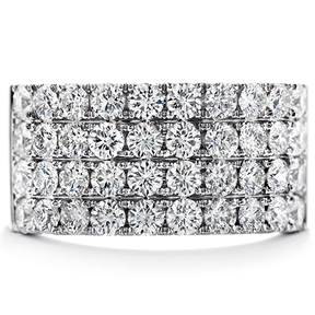 Hearts on Fire - Truly Classic Four-Row Right Hand Ring