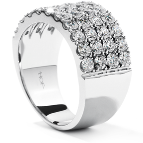 Hearts on Fire - Truly Classic Four-Row Right Hand Ring