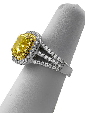 Fine Jewelry - Radiant Cut Yellow Diamond Ring