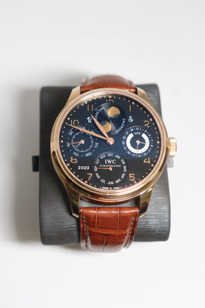Estate Piece- IWC Rose Gold Perpetual Calendar, IW5021-03